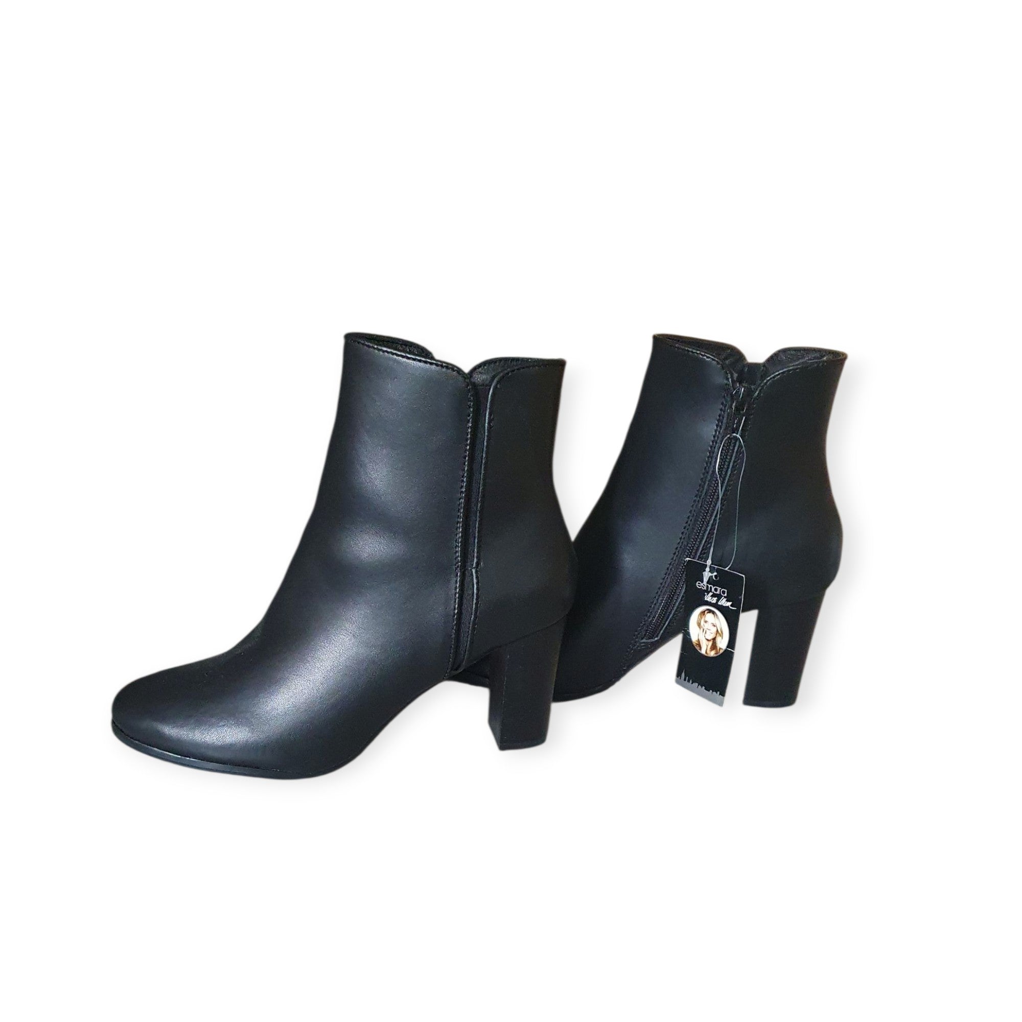 Esmara Damen Leder-Stiefeletten – Eleganz trifft Komfort