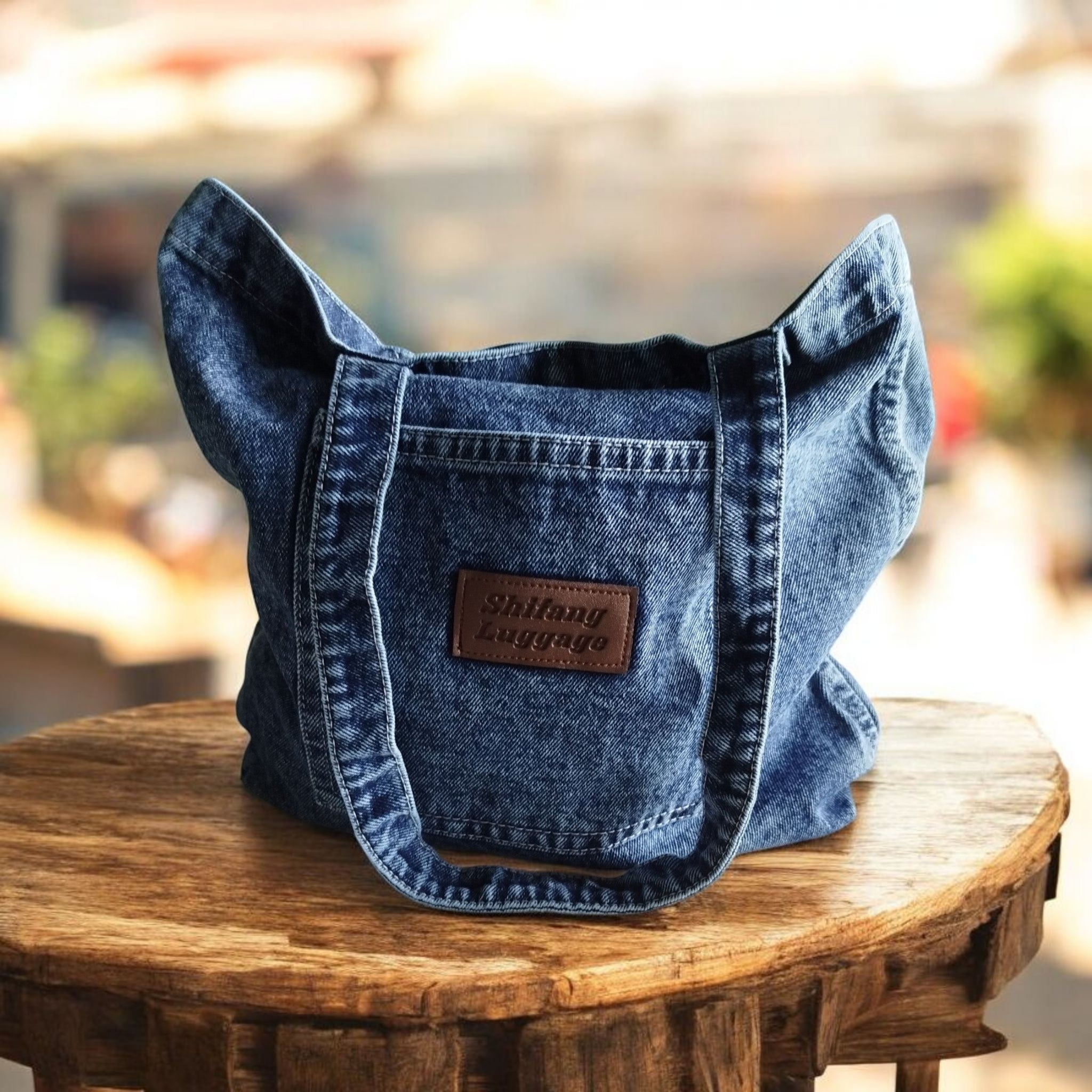 Trendige Jeans-Tasche – Lässig, geräumig und stylisch 💗