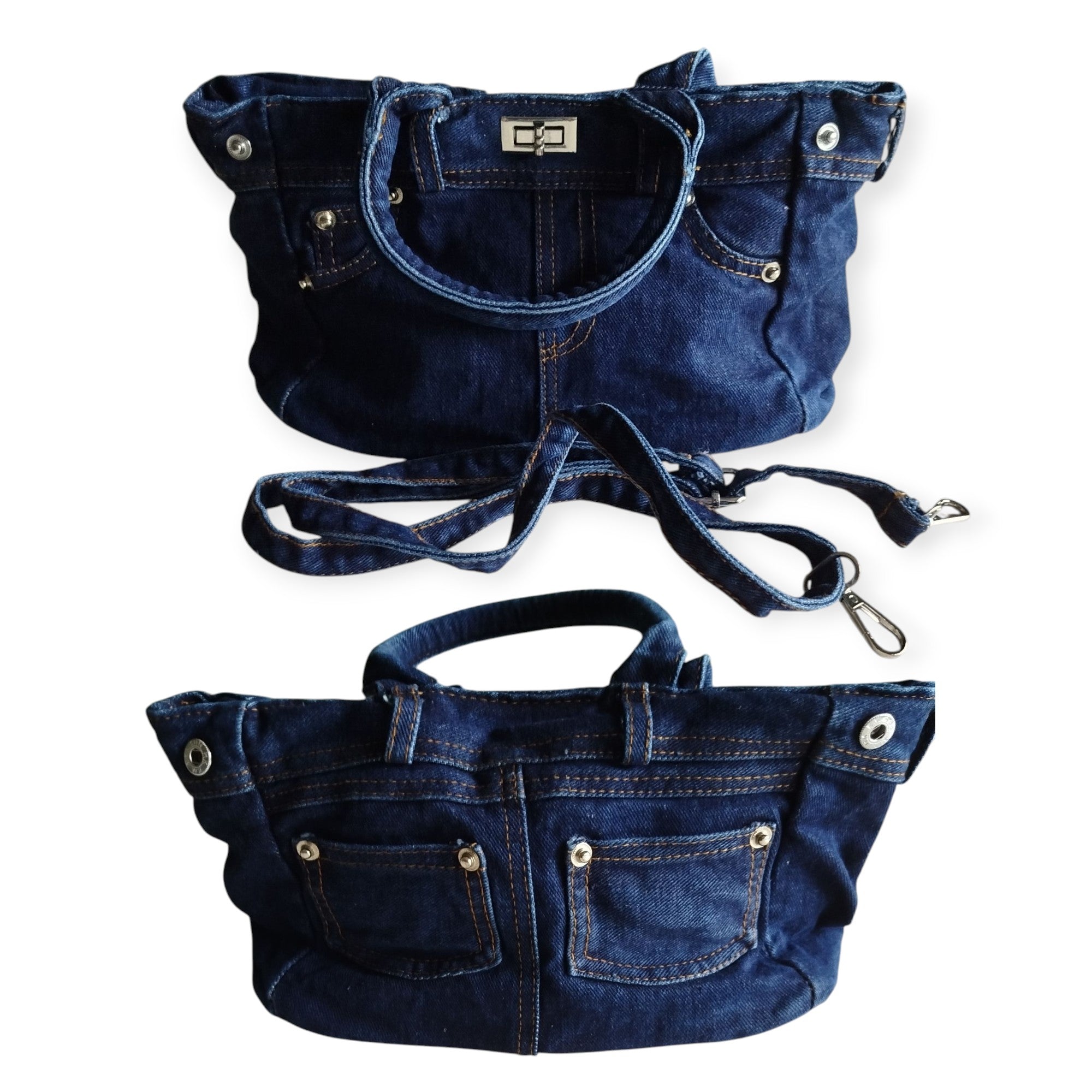Jeans-Handtasche – Dein trendiger Alltagsbegleiter 👜