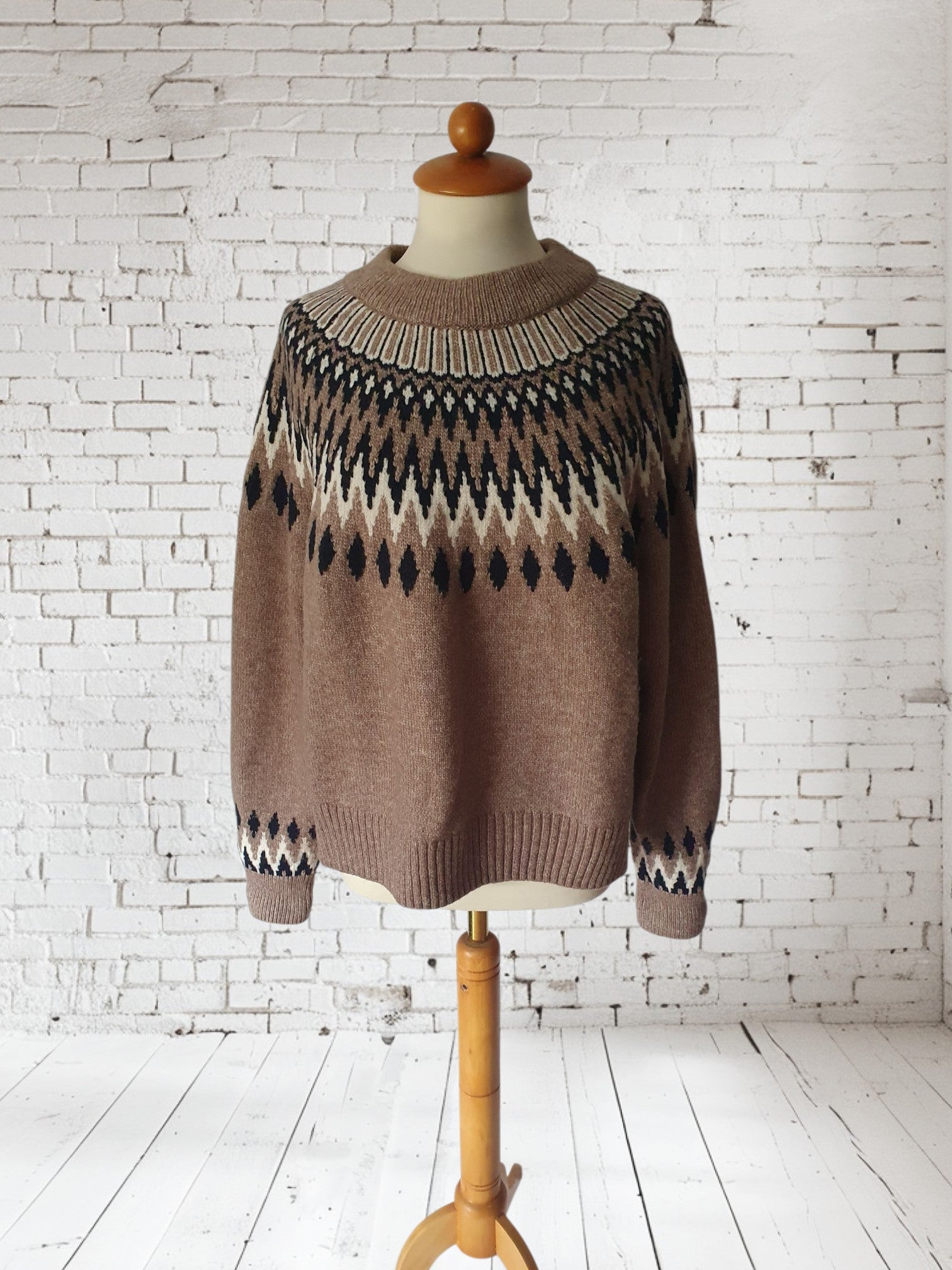 Klassischer Norweger Pullover – Warm, weich & zeitlos schön