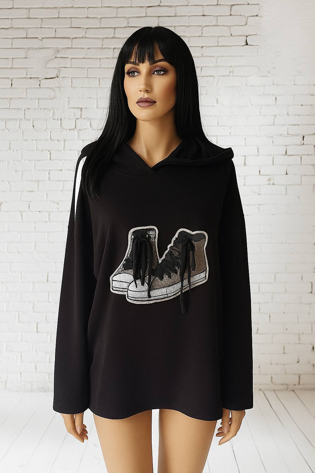 Damen Hoodie von Lavia – Italienische Mode, Größen M–XXL