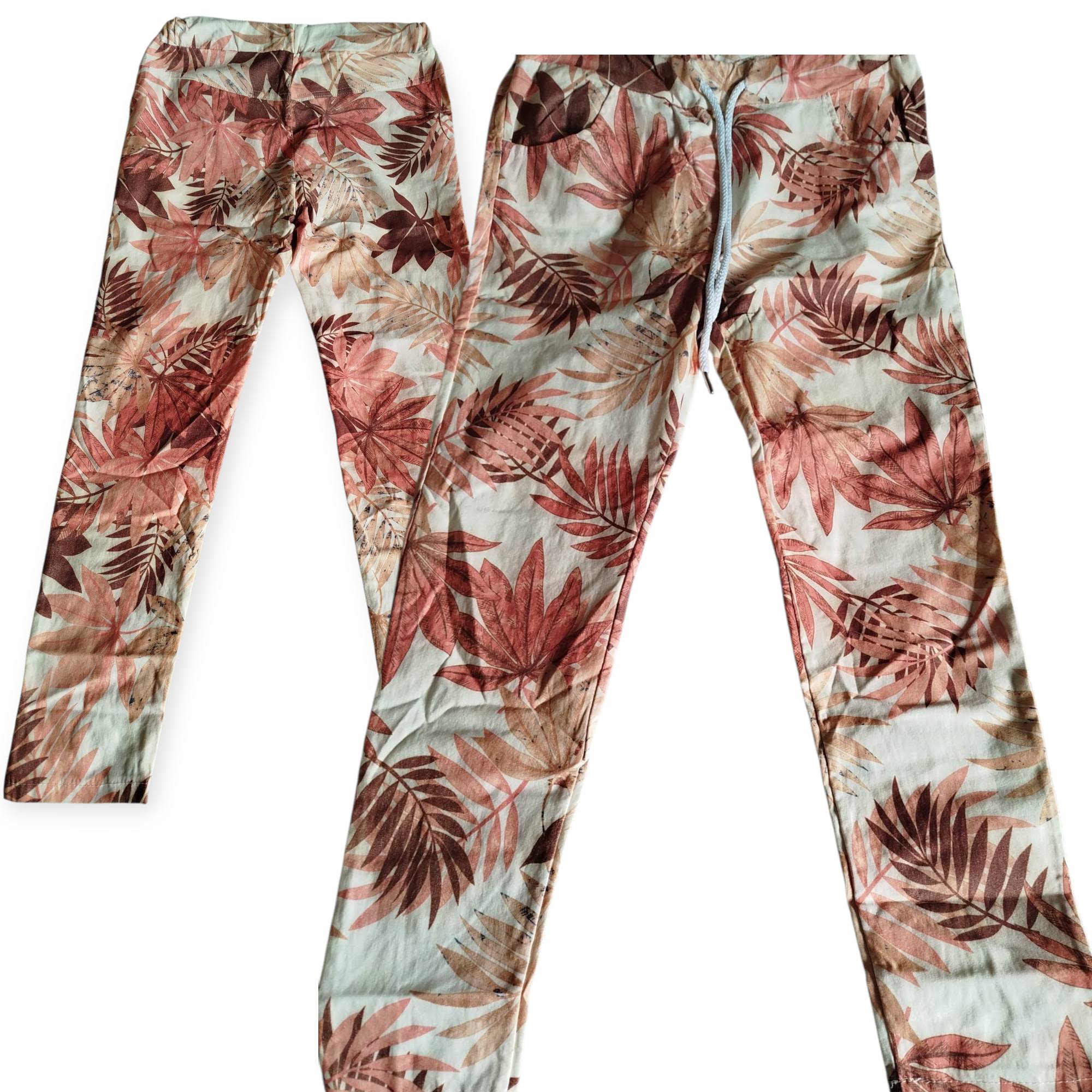 ✨ Bunte Damenhose | Größe 40–42 | Bequemer Gummizug ✨