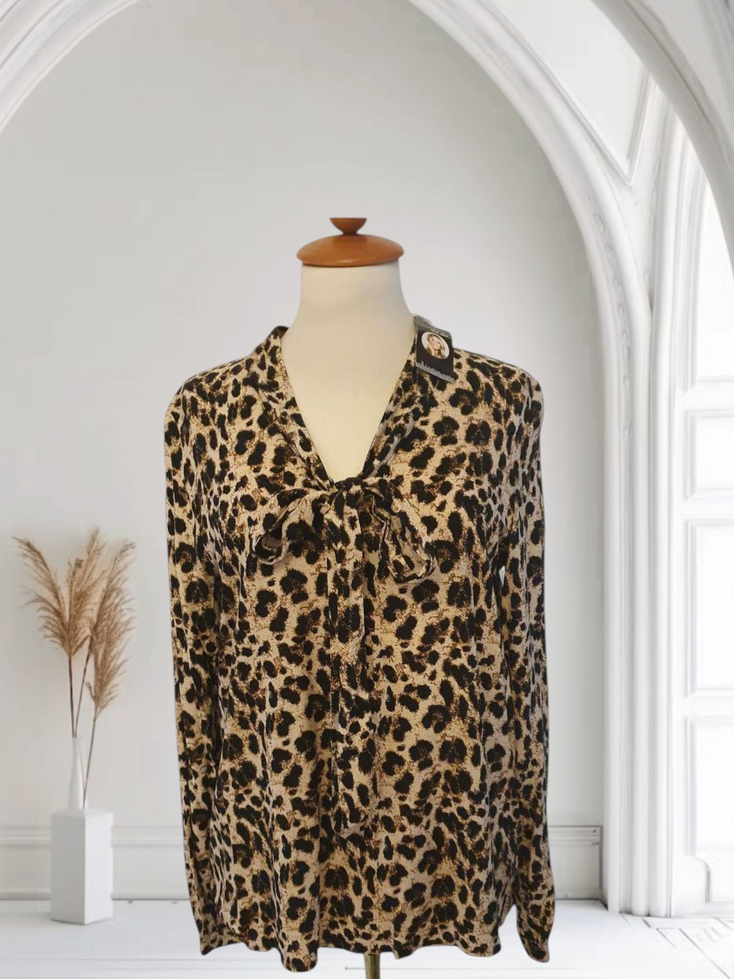 ✨ Esmara x Heidi Klum – Damenbluse | Größe 36 | Braun ✨